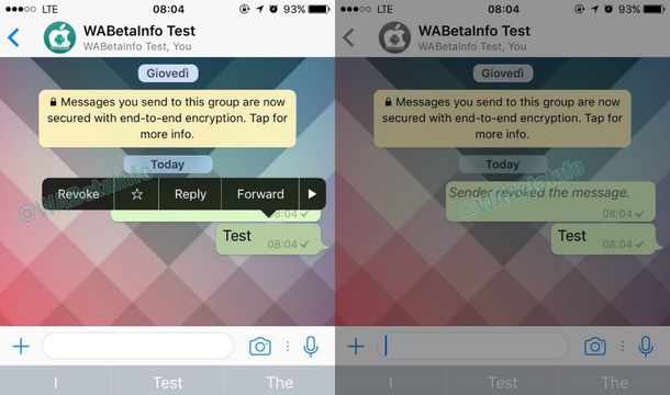 Whatsapp tendría una función delatora