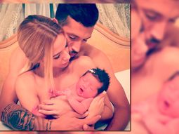 la primera foto de ezequiel garay y su esposa con su hija shaila la primera foto de ezequiel garay y su esposa con su hija shaila