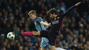 pese al gol de messi, el barcelona cayo ante el manchester city por la champions league pese al gol de messi, el barcelona cayo ante el manchester city por la champions league