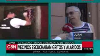 sacrificaban animales en rito umbanda: detuvieron a doce personas sacrificaban animales en rito umbanda: detuvieron a doce personas