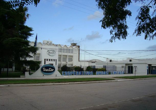 La planta de SanCor en Sunchales