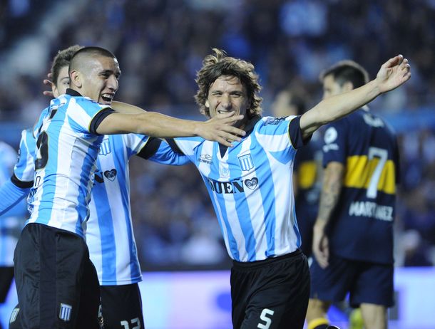 Racing de fiesta: le ganó a Boca y celebró por la caída del Rojo
