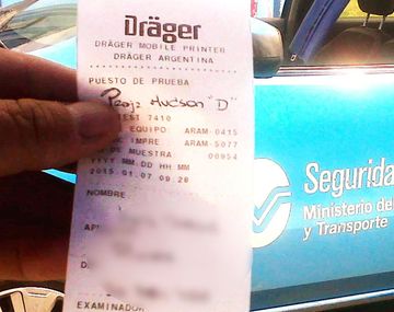 Peligro en la ruta: lo detienen borracho