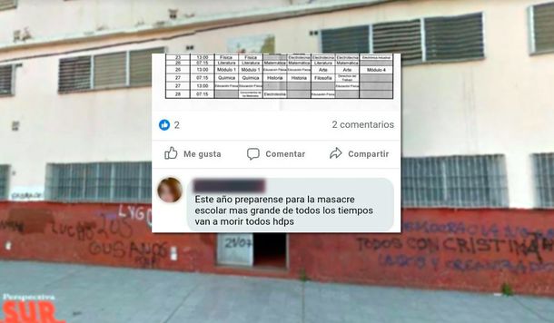 Un ex alumno amenazó con provocar una masacre en una escuela de Florencio Varela