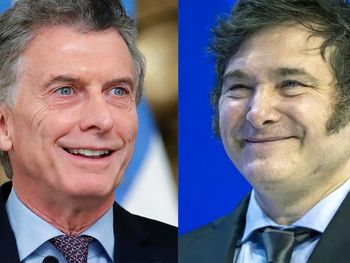 Mauricio Macri y Javier Milei.