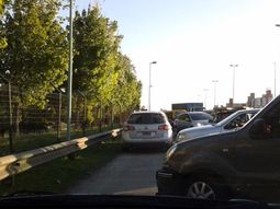 Levantaron el piquete en la autopista Dellepiane