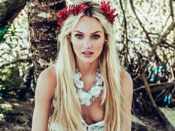 Candice Swanepoel fue la protagonista de una infartante sesión de fotos