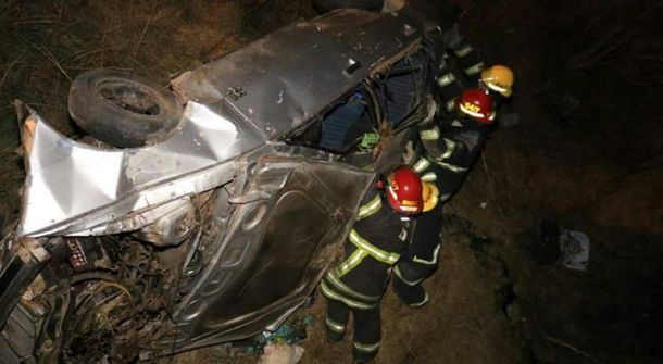 Grave accidente de tránsito de ocho jóvenes en Córdoba - Crédito: lavozdelinterior.com.ar