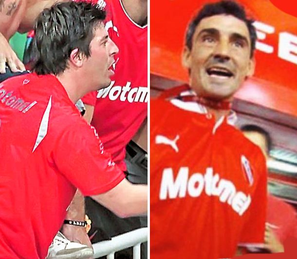 Loquillo Rodríguez y Bebote Álvarez.