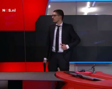 Ingresó armado a un canal de TV en Holanda