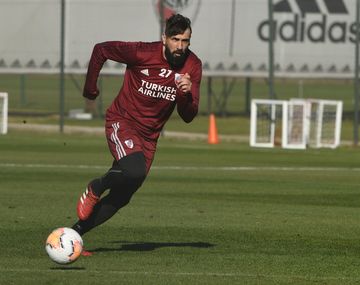 Se lesionó Pratto y no llegará al partido contra San Pablo