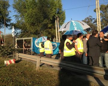 Empleados de seguridad levantan bloqueo a la Ceamse