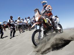 por seguridad, se cancelo parte de la etapa de motos y cuatriciclos en el dakar por seguridad, se cancelo parte de la etapa de motos y cuatriciclos en el dakar