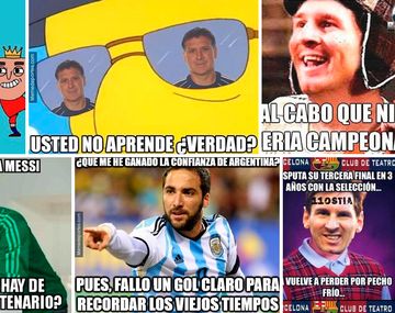 Los crueles memes contra Argentina tras la tercera final consecutiva perdida