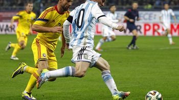 a 100 dias del mundial, argentina no jugo bien y solo empato ante rumania a 100 dias del mundial, argentina no jugo bien y solo empato ante rumania