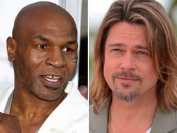 Polémico: Mike Tyson encontró a su mujer en la cama con Brad Pitt