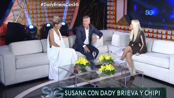 La anécdota de Dady Brieva en el living de Susana La anécdota de Dady Brieva en el living de Susana