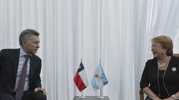Mauricio Macri se reunió con su par de Chile, Michelle Bachelet. Mauricio Macri se reunió con su par de Chile, Michelle Bachelet.
