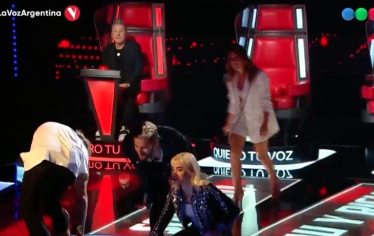 La Voz Argentina: primero cantó y después sorprendió al jurado con algo especial