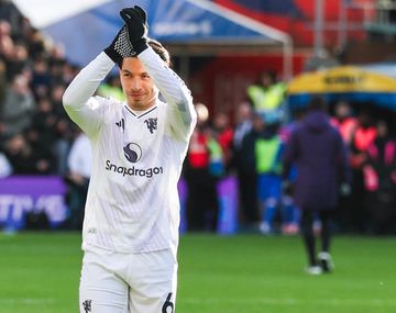 Lisandro Martínez volvió a jugar en Manchester United tras casi 10 meses