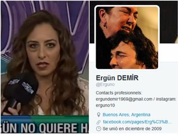 Ergun Demir y su traductora, en crisis