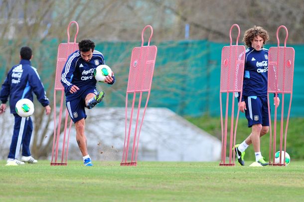 Ezequiel Lavezzi, el elegido de Sabella para reemplazar a Messi