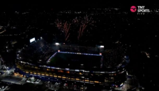 Impresionante: el recibimiento de Boca en La Bombonera
