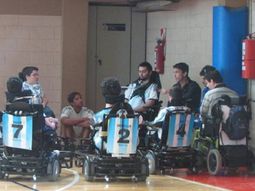La otra Selección: en silla de ruedas