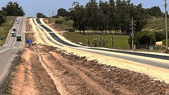 La doble vía será entre Pan de Azúcar (Maldonado) y Rocha (Rocha). La doble vía será entre Pan de Azúcar (Maldonado) y Rocha (Rocha).