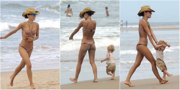 El descuido íntimo de Pampita en las playas de Punta del Este