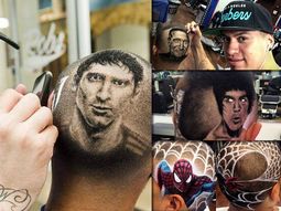 mira el arte de este peluquero mira el arte de este peluquero