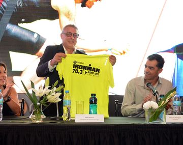 Julio Zamora presentó la segunda edición del&nbsp;IronMan&nbsp;Tigre 70.3