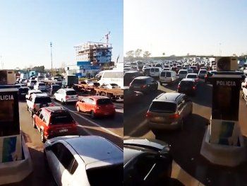 Masivo éxodo turístico hacia la Costa por el fin de semana largo