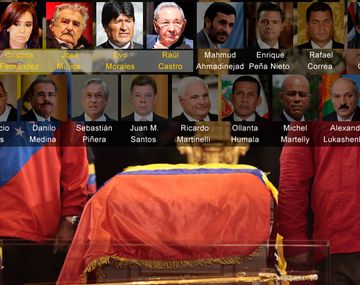 Fuerte presencia en Caracas de mandatarios de todo el mundo