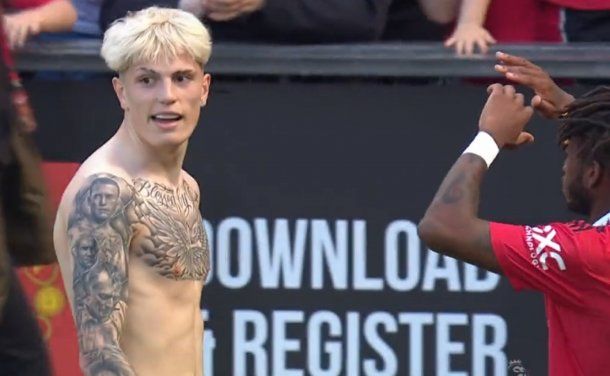 El gol de Alejandro Garnacho para el triunfo del Manchester United ante el Wolverhampton