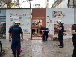 Se derrumbó una obra de construcción en Caballito y murieron dos personas