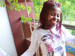 Yoyoca, la niña de Mozambique (Gentileza: Día a día)