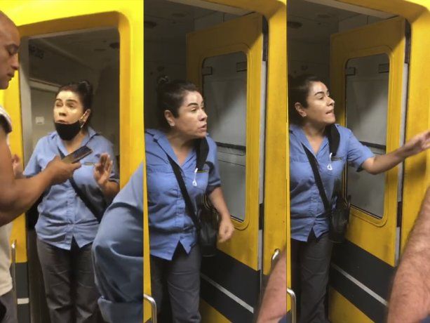 Paro en el Subte: quiso trabajar durante la interrupción de la línea C y no la dejaron