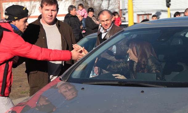 Cristina ya volvió de Santa Cruz y se instaló en la quinta de Olivos