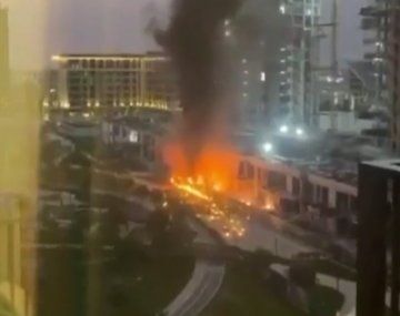 Evacúan el edificio más alto del mundo ubicado en Dubái durante el contraataque de Irán