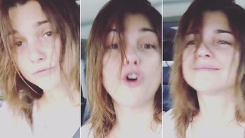 A cara lavada y despeinada, Araceli González canta en las redes sociales A cara lavada y despeinada, Araceli González canta en las redes sociales