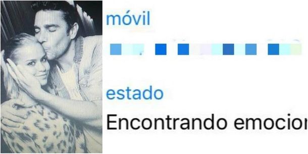 El estado de WhatsApp de Matías Alé antes del brote psicótico