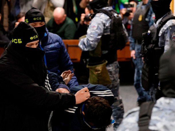 Rusia: quiénes son los cuatro sospechosos del atentado en Moscú