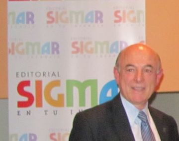 Roberto Gerardo Chwat, directivo de la editorial Sigmar