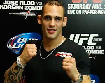 Santiago Ponzinibbio, el primer argentino en la UFC