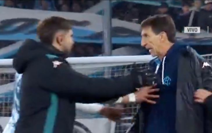 Ladrón: así explotó Costas contra el árbitro en la derrota de Racing ante Tigre