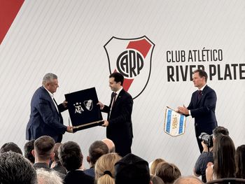 En medio de la crisis futbolística, Stefano Di Carlo asumió la presidencia de River