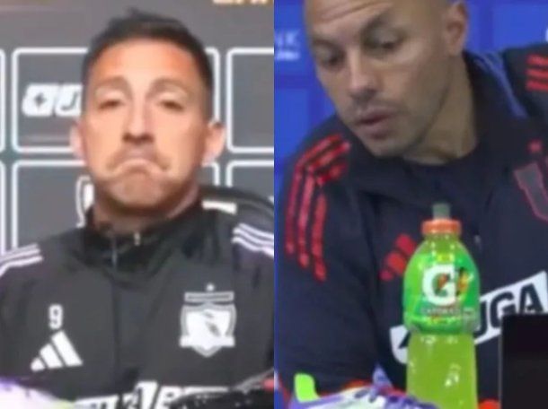 El cruce entre Javier Correa y Chelo Díaz en la previa del clásico de Chile: Después hablamos de paz