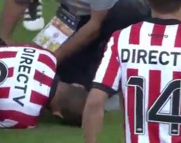 Lucas Viatri sufrió una lesión en su codo izquierdo