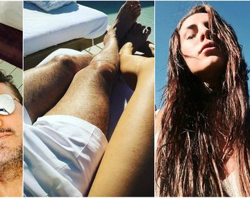 Fotos: así se relaja la familia Tinelli en Punta del Este